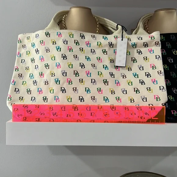 Dooney & Bourke It Medium Recycled Tote - New - Vintage - Picture 12 of 15